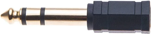 Miniatura 3 de Insignia Adaptador de conector para auriculares mini de 1/4"-a-0.138 in - Negro