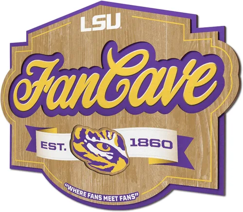 Miniatura 39 de YouTheFan - Letrero de cueva para fanáticos de la NCAA
