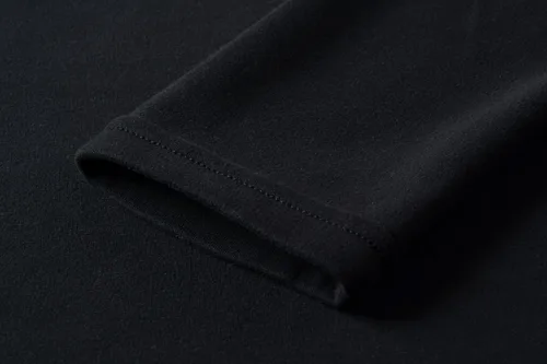 Miniatura 5 de suéter básico de cuello alto de algodón suave para mujer