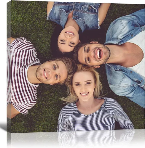 Miniatura 8 de GMissT Impresiones en lienzo con tus fotos – Cuadros personalizados sobre lienzo póster personalizado para decoración del hogar – Marcos flotantes