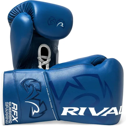 Miniatura 6 de RIVAL Boxing RFX-Guerrero SF-H - Guantes de boxeo con cordones para sparring, acolchados con crin de caballo, laminados con espuma de baja densidad