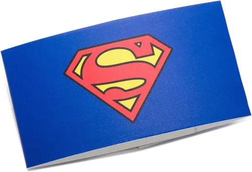 Miniatura 5 de DC Comics Superman - Corbata de vestir a cuadros grises para hombre, Gris