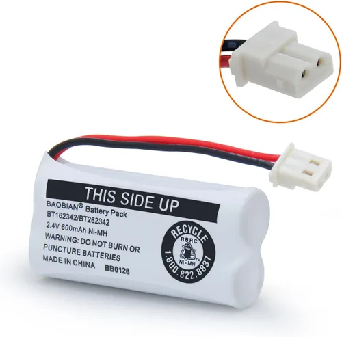 Miniatura 2 de BT162342 BT262342 Batería compatible con BT183342 BT283342 BT166342 BT266342 VTech CS6114 CS6419 CS6719 at&T EL52300 CL80111 teléfono inalámbrico 2