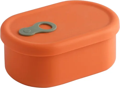 Miniatura 20 de Recipiente hermético de silicona prémium hecho en Corea con ventilación de vapor, sin BPA, a prueba de fugas, apto para microondas y congelador, 1