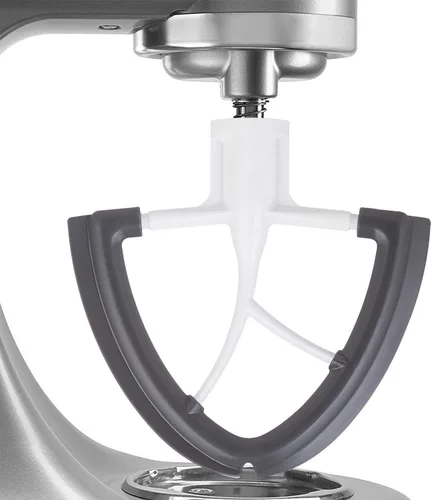 Miniatura 7 de Batidor de borde flexible para mezclador Kitchenaid, 4.5-5 cuartos de galón para accesorio de paleta de ayuda de cocina, se adapta a cabezal