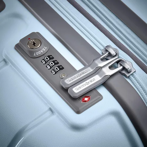 Miniatura 85 de Samsonite Freeform – Maleta rígida, expandible con ruedas dobles giratorias, Blanco