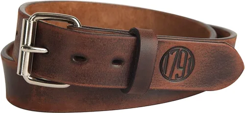 Miniatura 9 de 1791 GUNLEATHER Cinturón de pistola para hombre - Cinturón de cuero resistente de 14 oz para pistola EDC Negro (Stealth Black)