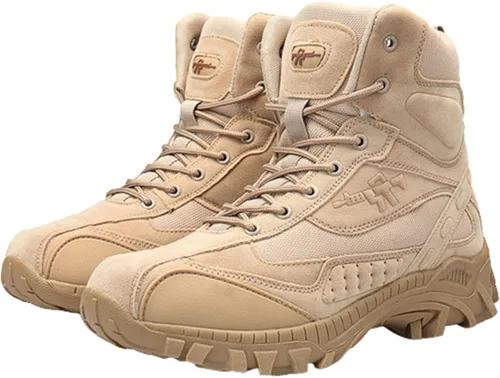 Miniatura 2 de Botas tácticas militares para hombre, botas de trabajo, botas de desierto, botas duras, botas de senderismo, botas de combate, botas ligeras