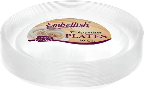 Miniatura 9 de Embellish - cuencos y platos de plástico duro transparente, Paquete de 60