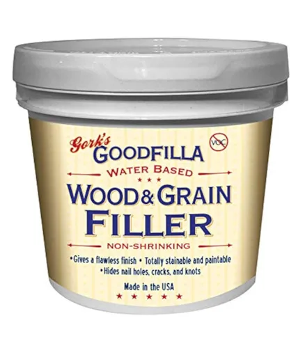 Miniatura 9 de Goodfilla Base Neutra, 8 oz, Relleno de Madera y Grano, Teñible, Tintable, Lijable, Cero Residuos, No Tóxico, Fabricado en EE.UU Neutro