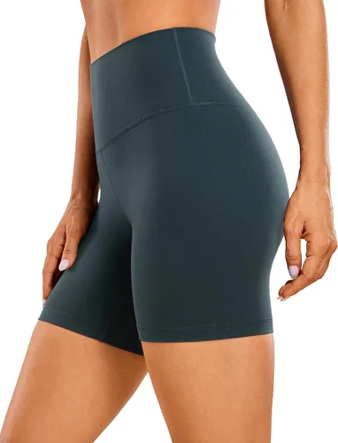 CRZ YOGA Butterluxe - Pantalones cortos de ciclismo para mujer de 2.5 pulgadas, 4 pulgadas, 6 pulgadas, 8 pulgadas, cintura alta, para