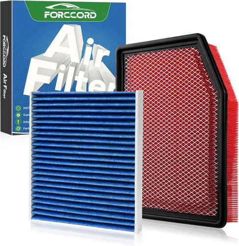 Miniatura 41 de Kit de filtro de aire de motor y de cabina Forccord Compatible con Honda Civic 1.5L 2016 2017 2018 2019 2020 2021 Filtro de cabina de carbón