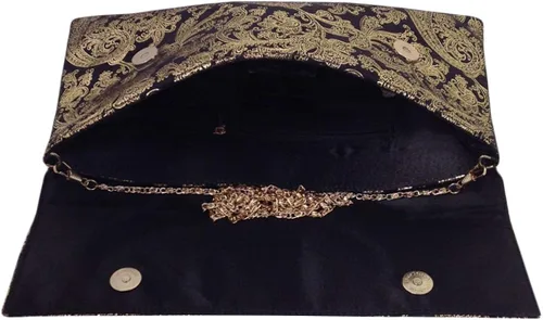 Miniatura 5 de JNB Paisley patrón de impresión embrague