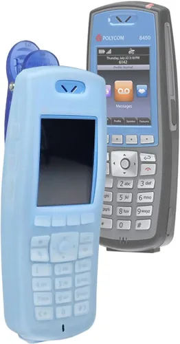 Miniatura 3 de Funda de gel de silicona azul para teléfonos Polycom SpectraLink 8440 y 8400: 2310-37180-002