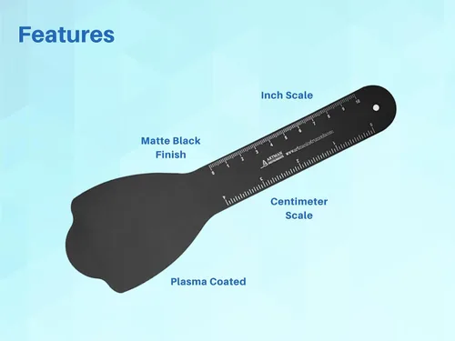 Miniatura 3 de ARTMAN INSTRUMENTS Retractores ortodónticos ortodónticos ortodónticos orales fotográficos C4A de contraste negro autoclave con fondo negro