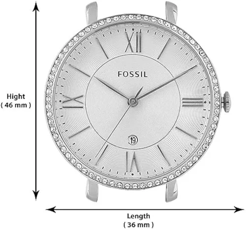 Miniatura 10 de Fossil - Jacqueline reloj de cuarzo de acero inoxidable para mujer