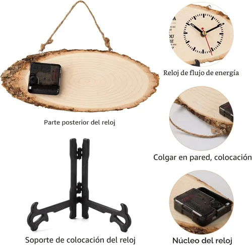 Miniatura 9 de BeauGift Regalos para hermano, Día del Padre, regalos de cumpleaños para hermanos de hermanas, hombres, amigos, reloj de madera, regalo