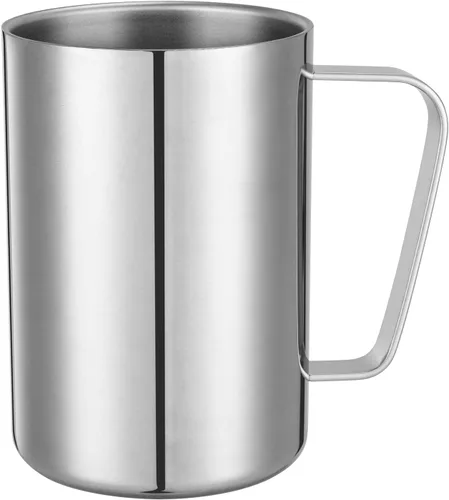 Miniatura 7 de Taza de café aislada de acero inoxidable 304 de 13.5 fl oz, vaso de viaje al vacío de doble pared, inastillable para campamento, oficina