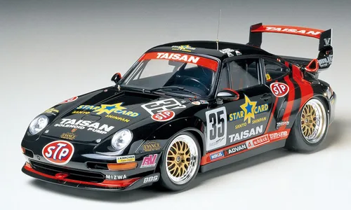Miniatura 3 de Tamiya 1: 24 300024175 – Taisan Star Card Porsche 911Gt2 1995
