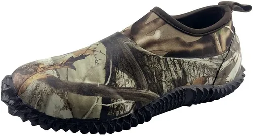 Miniatura 40 de SYLPHID Zapatos de jardín para hombre, zapatos de lluvia impermeables de neopreno para campamento, cuidado del césped, jardinería y trabajo