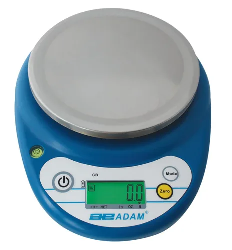 Miniatura 8 de Adam Equipment Balanza compacta CB 501, capacidad de 17.64 oz, legibilidad de 0.00 oz
