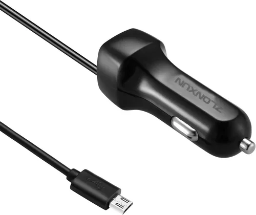 Miniatura 5 de Cargador de coche con cable micro USB para Samsung Galaxy S7 Edge/A10/S6/J7/J8/J6/A9, LG K20/K30/G4/Stylo 3, Motorola X/Moto E7/E6/G5, HTC m9/m8