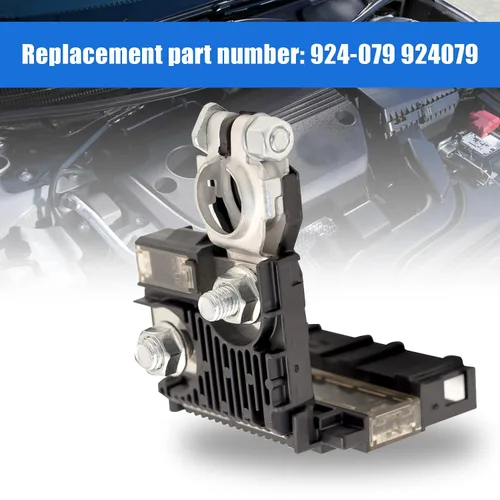 Miniatura 3 de 924-079 924079 Fusible de enlace fusible con terminal de batería positivo y tuercas para Nissan Altima 2007-2013, para Nissan Maxima 2009-2014