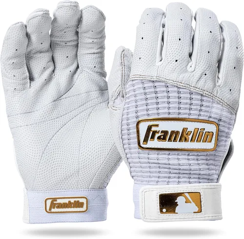 Miniatura 14 de Franklin Sports MLB Guantes de Bateo de Béisbol – Guantes de Bateo Pro Classic para Béisbol + Sóftbol – Pares de Guantes de Bateo para Hombres