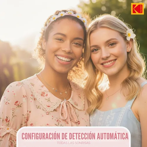 Miniatura 4 de Kodak PixPro Friendly Zoom FZ55 cámara digital Full HD 1080p de 16 MP con zoom óptico 5X para vlogging (Rosa Pastel)
