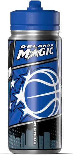 Miniatura 33 de Hydrapeak Milwaukee Bucks - Botella de agua de acero inoxidable con licencia oficial de la NBA de 20 onzas con tapa con pajilla, botella deportiva