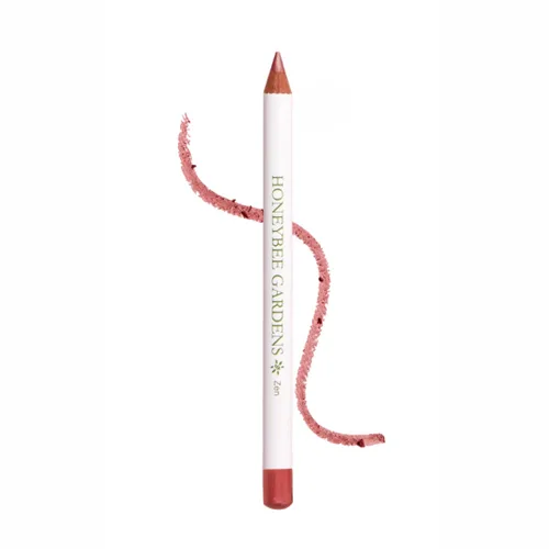 Honeybee Gardens Delineador de labios irresistible, sombra rosa cálida Zen, delineador de labios de larga duración, deslizamiento suave, vegano y