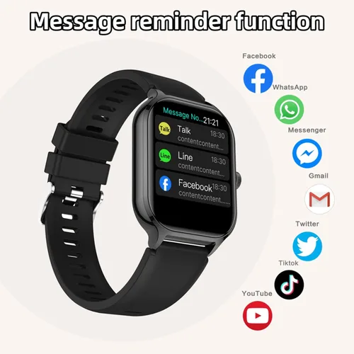 Miniatura 9 de Reloj inteligente para mujeres y hombres (respuesta/hacer llamadas) de 2.01 pulgadas, relojes inteligentes para teléfonos iOS y Android, reloj