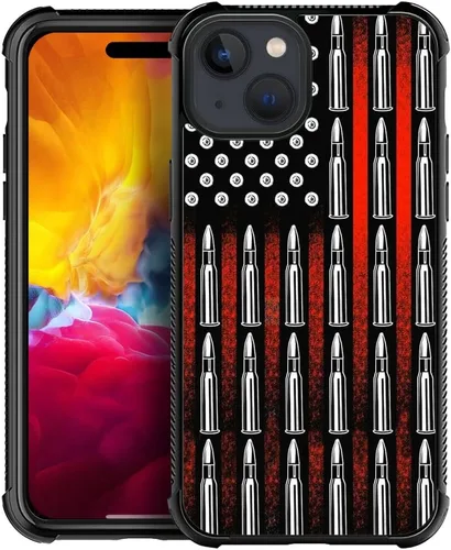 Miniatura 72 de Funda compatible con iPhone X/XS, diseño de bandera estadounidense de béisbol, TPU suave, a prueba de golpes, de vidrio templado, para iPhone X/XS