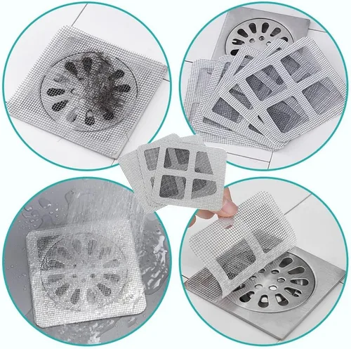 Miniatura 7 de Adhesivos desechables para drenaje de cabello, cubierta de drenaje de ducha 2026, calcomanías de filtro de drenaje de piso de baño, calcomanía