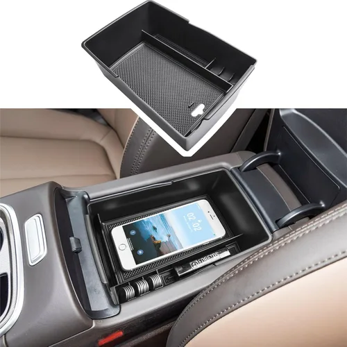 Miniatura 8 de EDBETOS Bandeja Organizadora de Consola Central Compatible con Hyundai Santa Fe TM 2021 2022 2023 Accesorios y Santa Fe SEL 2022 2023 Caja de Rojo