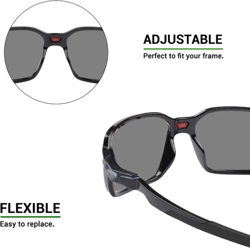 Miniatura 8 de Mryok Auriculares de repuesto para gafas de sol Oakley Carbon Prime OO6021 - Opciones