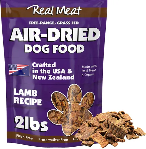 Miniatura 23 de TRMC Real Meat Alimento para Perros Secado al Aire con Carne de Res Real - Bolsa de 2 lb de Alimento para Perros Real Sin Cereales Elaborado