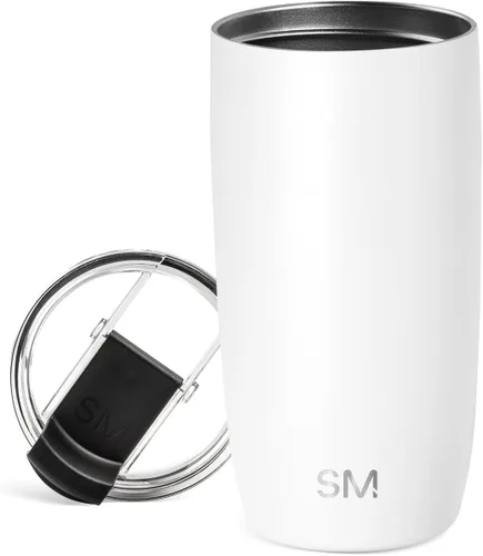 Miniatura 52 de Simple Modern Taza de Café de Viaje Tumbler con Tapa Abatible Reutilizable Aislada de Acero Inoxidable Cold Brew Taza de Café Helado Termo