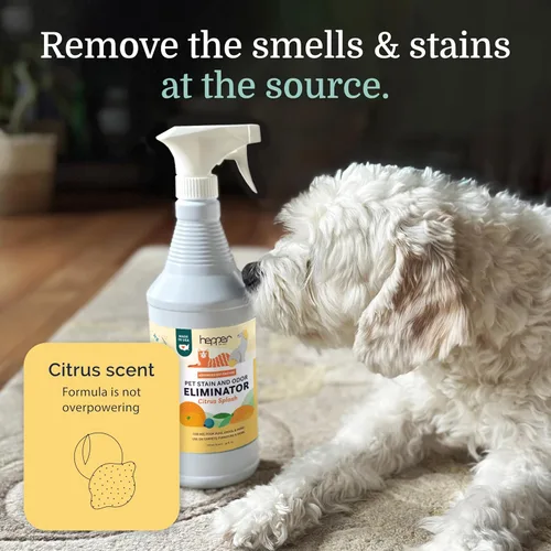 Miniatura 7 de Hepper Advanced Bio-Enzyme - Spray Eliminador de Manchas y Olores para Mascotas - Eliminador de Olor, Manchas y Orina para Gatos, Perros y Otros