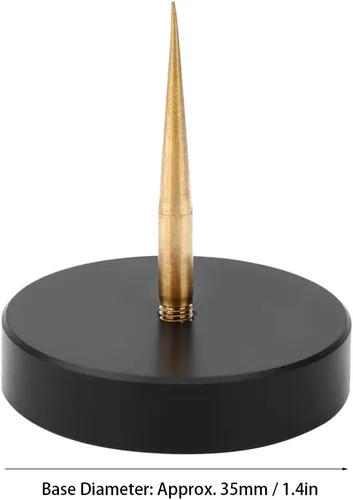 Miniatura 6 de plplaaoo Herramienta de relojeros de tacón, soporte de equilibrio de reloj de metal, soporte de equilibrio de reloj, soporte de puente