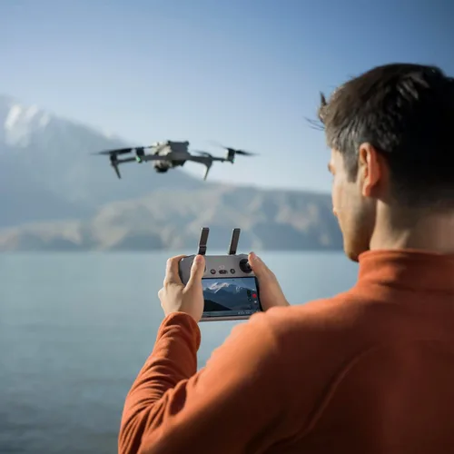 Miniatura 8 de DJI Air 3S Combo Fly More (control remoto RC 2 con pantalla), dron con cámara CMOS de 1" de gran angular y teleobjetivo medio para adultos