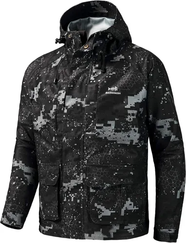 Miniatura 32 de BASSDASH Walker - Chaquetas transpirables e impermeables para pesca y caza con tela exterior silenciosa para hombres y mujeres en 7 tamaños