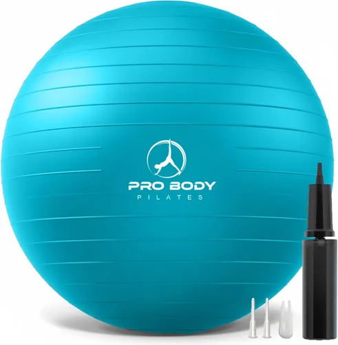 Miniatura 13 de ProBody Pilates Pelota de yoga - Pelotas de ejercicio, varios tamaños, para estabilidad, embarazo, entrenamiento y terapia física