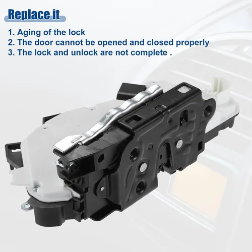 Miniatura 4 de ACROPIX Motor de actuador de cerradura de puerta delantera izquierda para Volkswagen Tiguan 2012-2015, para Volkswagen CC 2009-2015 NO.5N1837015B