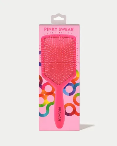 Miniatura 4 de FRAMAR Cepillo de pelo de paleta para mujeres, cepillo húmedo para cabello grueso, cepillos de cabello húmedo para mujeres, cepillo desenredante