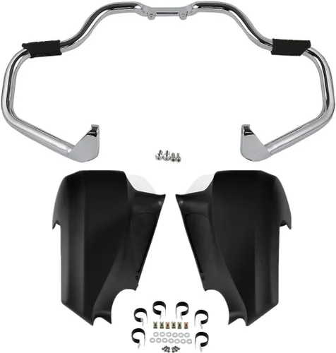 Miniatura 15 de TCT-MOTORPARTS Carenados Inferiores Rojos Duros Ensamblaje Interno Compatible con Indian Springfield 2016-2025 Chieftain Limited Classic Elite Dark