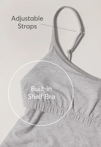 Miniatura 4 de Pact Camisola de algodón para mujer con brasier integrado