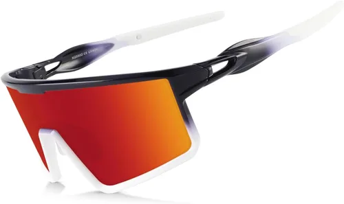 Xiyalai Gafas de sol para ciclismo para hombres y mujeres, lentes de sol deportivos con protección UV para correr, lentes de sol para béisbol,