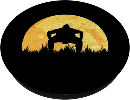 Miniatura 2 de Retro Sumo Wrestler Gift PopSockets PopGrip: agarre intercambiable para teléfonos y tabletas