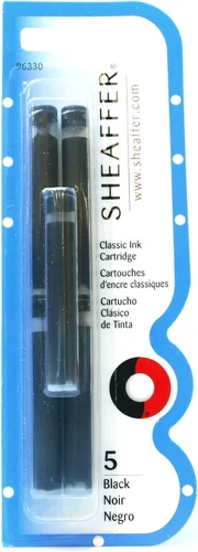 Miniatura 10 de Sheaffer Skrip (96320) - Cartuchos de tinta, color azul, paquete de 5 unidades Paquete de 1 Rojo